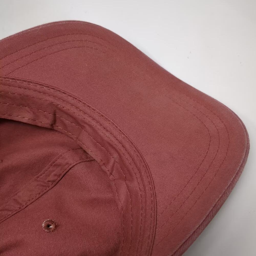 Universal Thread Red Baseball Cap One Size Cotton Adjustable Slideback Hat - Picture 8 of 9